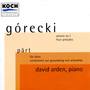 Arden, David - Contemporary Piano Music: Piano Music By Part, Gorecki And Ustvolskaya