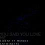 You Said You Love Me (feat. Merdix Antwinette) [Explicit]