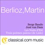 Hector Berlioz, Les Nuits D'eté, Op. 7 (Summer Nights)