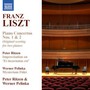 LISZT, F.: Piano Concertos Nos. 1 and 2 (version for 2 pianos) / RITZEN, P.: Improvisation on Et Incarnatus Est (Ritzen, Pelinka)