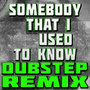 Somebody That I Used to Know (Dubstep Remix)