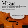 Mazas Seventy-Five Melodious and Progressive Studies for the Violin, Op. 36, Book 1