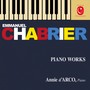 Chabrier: Pièces pour piano