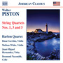 Piston, W.: String Quartets Nos. 1, 3 and 5 (Harlem Quartet)