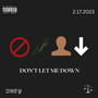 Don't Let Me Down (Explicit)