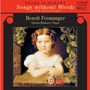 Schubert, F.: Lieder (Arr. for Flute and Piano) [Fromanger, Mishory]