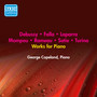 Piano Recital: Copeland, George - DEBUSSY, C. / RAMEAU, J.P / SATIE, E. / MOMPOU, F. / LAPARRA, R. / FALLA, M. / TURINA, J. (1950, 1952)