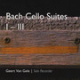 J.S.Bach: Cellosuites I-III: solo recorder