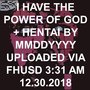 I HAVE THE POWER OF GOD + HENTAI