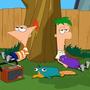 ferb and phineas!