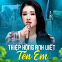 Thiệp Hồng Anh Viết Tên Em