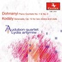 DOHNANYI, E. von: Piano Quintets Nos. 1 and 2 / KODALY, Z.: Serenade (Audubon Quartet, Artymiw)