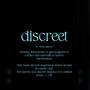 Discreet (feat. TR3Z)