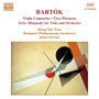 Bartok: Viola Concerto / 2 Pictures, BB 59