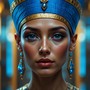Egyptian Meditation Queen