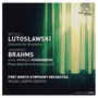 Lutoslawski: Concerto for Orchestra: Brahms: Piano Quartet in G Minor