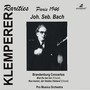 BACH, J.S.: Brandenburg Concertos Nos. 1-6 / Chorales (Klemperer Rarities: Paris) [1946]