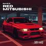 Red Mitsubishi