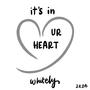 it's in UR HEART