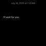 Ill Wait on you (Explicit)