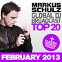 Global DJ Broadcast Top 20 - February 2013