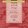 10 Folk Songs For Solo Voice