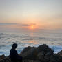 overlooking the horizon