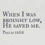 He Saved My Life