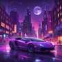 Purple Lamborghini