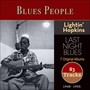 Last Night Blues (Blues People 1948 - 1955)