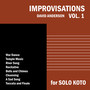 Improvisations for Koto, Vol. 1