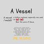 A Vessel