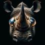 Headbutting a Rhinoceros