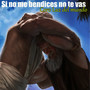 Si no me bendices no te vas