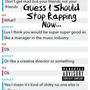 Guess I Should Stop Rapping Now (Explicit)