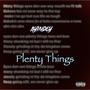 Plenty Things (Explicit)