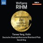 RIHM, W.: Violin and Orchestra Music, Vol. 2 (Tianwa Yang, Rheinland-Pfalz State Philharmonic, Ang)