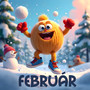 Február