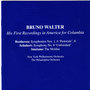 Bruno Walter, His First Recordings in America for Colombia: Beethoven - Schubert - Smetana