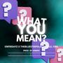 What You Mean? (feat. TheBlueStripsCallin & Lil Cris) [Explicit]