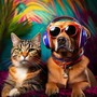 Hip Hop Pet Lounge: Chill Rhythms for Furry Friends