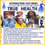 Affirmations That Bring True Health