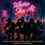 Where she at (feat. Twinkdabeatman, Brillance, Willie Ozee & Gangsta Comedian) [Explicit]