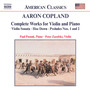 Copland: Works for Violin and Piano (Complete)