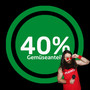 40% Gemüseanteil