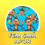 Fem små apor