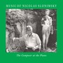 Slonimsky, N.: Piccolo Divertimento No. 1 / Studies in Black and White / Minitudes / Gravestones at Hancock (The Composer at The Piano) [Kraft]