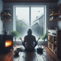 Background Rain Noise for Meditation