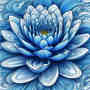 Blue Water Lily