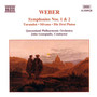 Weber: Symphonies Nos. 1 and 2 / Turandot Overture / Silvana